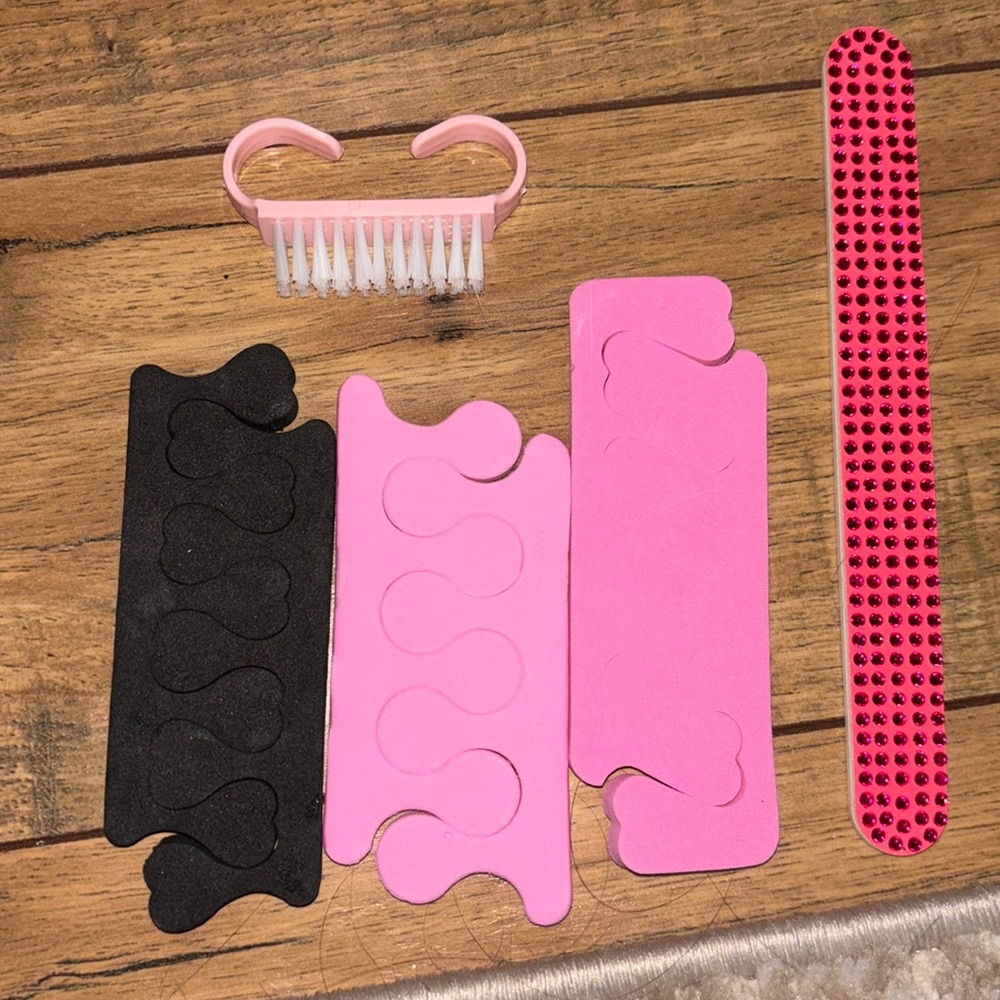 Like New Nail Set with Multiple Tools